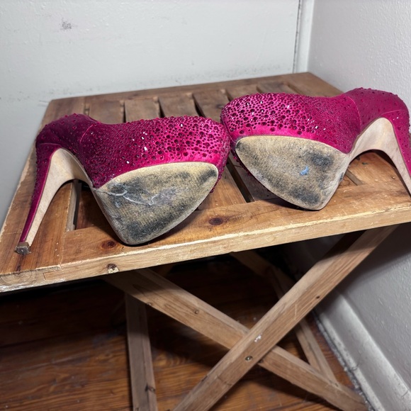 Aldo Studded Stiletto Platform Heels - Picture 6 of 11